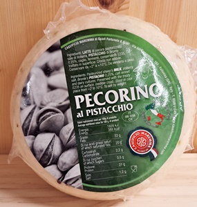 Pecorino Toscano med pistage - fårost