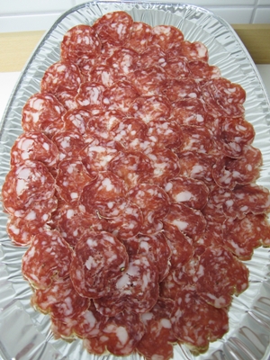 Lagrad kryddad salami - skivad 100g