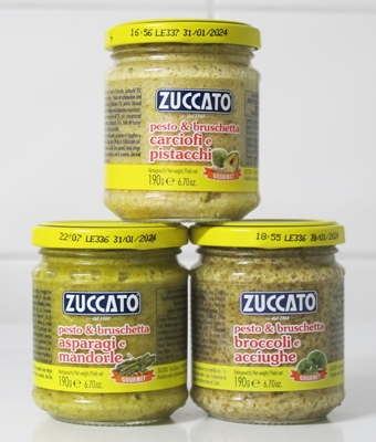 Pesto från Zuccato - 190g glasburk